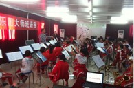 贵阳市花溪区第二小学环球360实验乐团乐队大师班活动 
