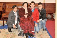 届环球360全国钢琴比赛顾问周广仁先生亲临决赛现场 